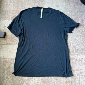 Lululemon Men's Black Crewneck T-Shirt